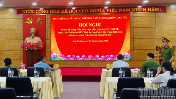 Cam Đường hướng tới mục tiêu phường không ma túy