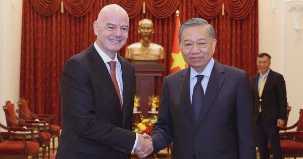 Cảm xúc đặc biệt của Chủ tịch FIFA sau cuộc gặp Chủ tịch nước, Tổng Bí thư Tô Lâm