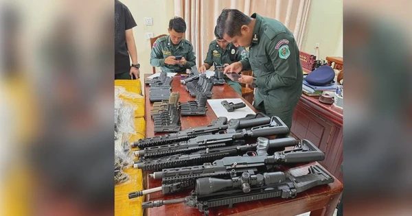 Campuchia bắt 7 người Trung Quốc với 800 kg ma túy khả nghi, hàng chục khẩu súng