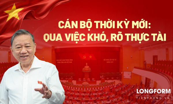 Cán bộ thời kỳ mới: Qua việc khó, rõ thực tài