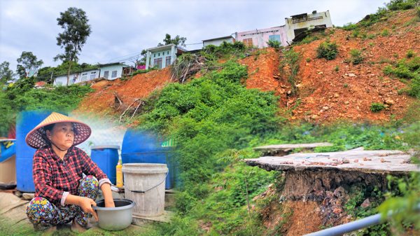 Cận cảnh cuộc sống cheo leo của 52 hộ dân trên vách núi hở hàm ếch ở Quy Nhơn