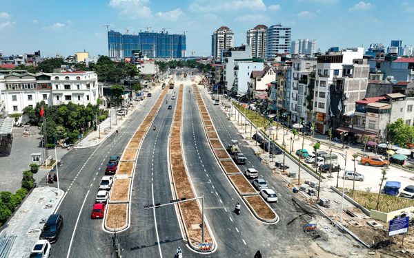 Cận cảnh đường vành đai 2,5 đi qua loạt khu đô thị ở Hà Nội sắp thông xe kỹ thuật