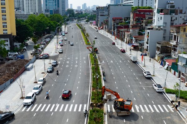 Cận cảnh Vành đai 1 Hà Nội thông xe dịp 2/9