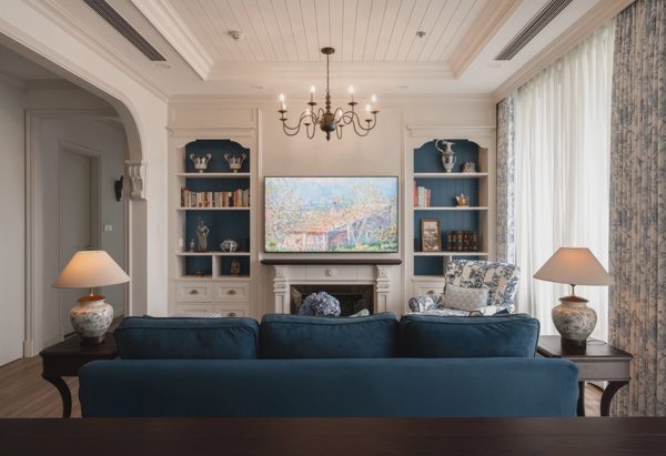 Căn hộ 100 m2 bỏ bớt phòng ngủ để mở rộng không gian chung
