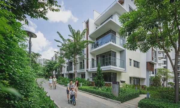 Căn hộ hai mặt hướng công viên tại The Glen