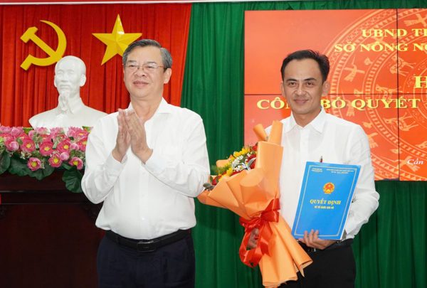 Cần Thơ có tân Giám đốc Sở Nông nghiệp và Môi trường