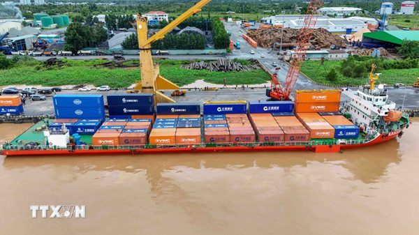 Cần Thơ đón chuyến tàu container trực tiếp từ Nam Ninh của Trung Quốc