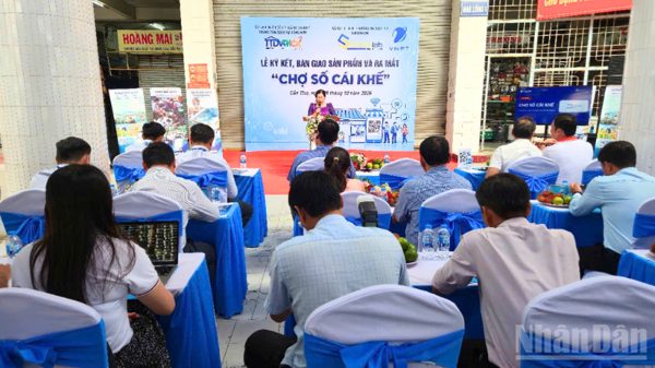 Cần Thơ đưa chợ truyền thống lên nền tảng số 247