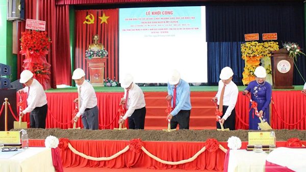 Cần Thơ khởi công nâng cấp nhiều trường học phục vụ năm học mới