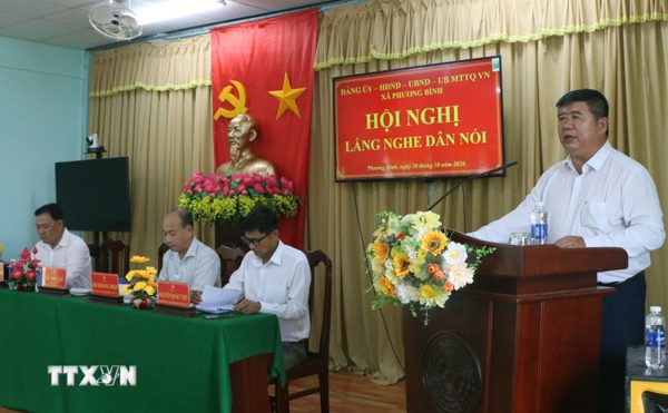 Cần Thơ: Lắng nghe dân nói để nâng cao chất lượng phục vụ