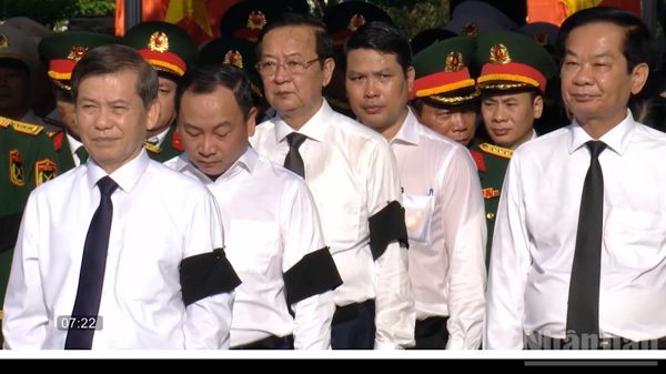 Cần Thơ long trọng tổ chức Lễ truy điệu và an táng 120 hài cốt liệt sĩ