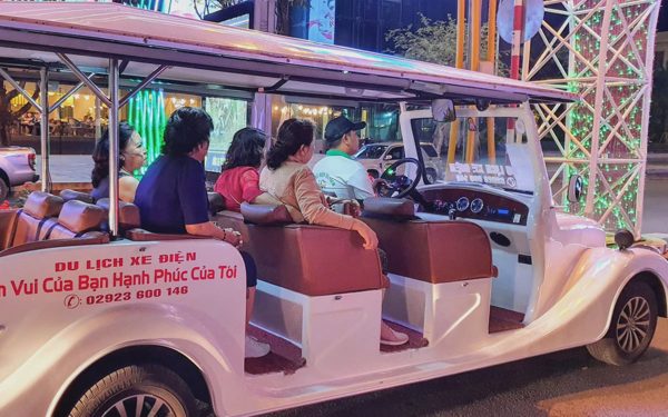 Cần Thơ sẽ cho phép xe điện chở du khách tham quan trung tâm thành phố