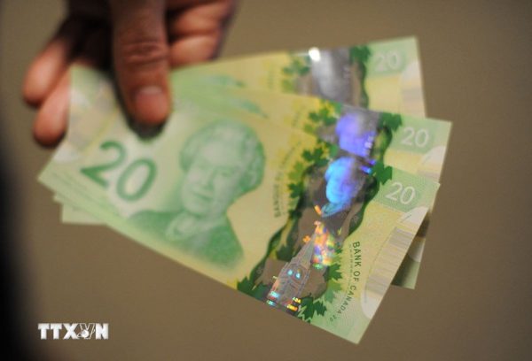 Canada công bố tờ tiền mới có tính năng bảo mật cao