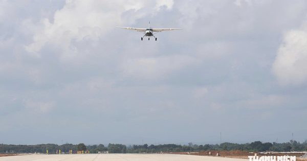 Cảng hàng không Quảng Trị thực hiện chuyến bay kỹ thuật đầu tiên