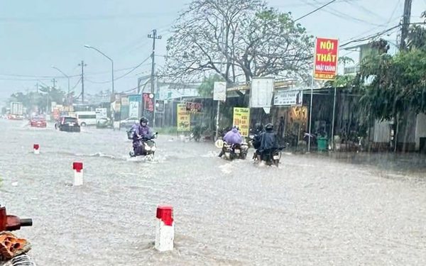 Cảnh báo Đắk Lắk, Khánh Hòa, Lâm Đồng, Gia Lai có đợt mưa lớn, có nơi trên 250mm