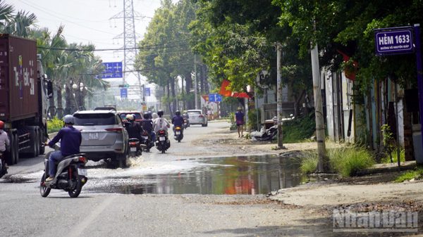 Cảnh báo những điểm ngập nước ở phía đông Thành phố Hồ Chí Minh