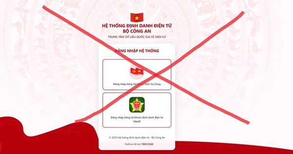 Cảnh giác bẫy lừa đảo từ website mạo danh hệ thống xác thực điện tử VNeID