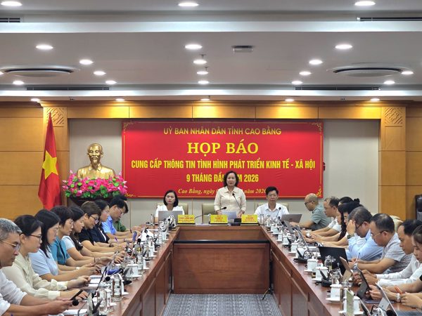 Cao Bằng phấn đấu mục tiêu tăng trưởng 10% năm 2026