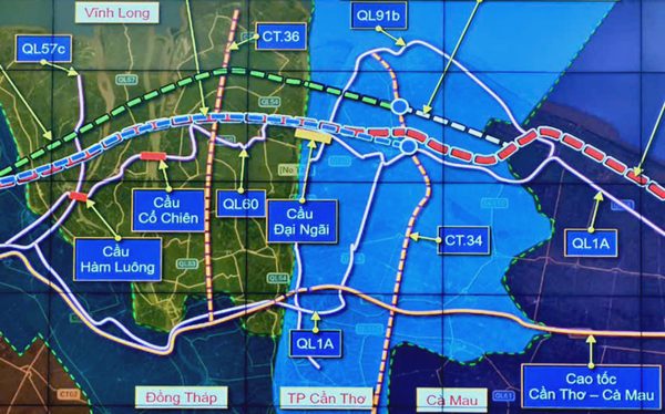 Cao tốc CT33 ven biển phía đông sẽ kéo dài tới Cà Mau, ưu tiên làm cầu cạn