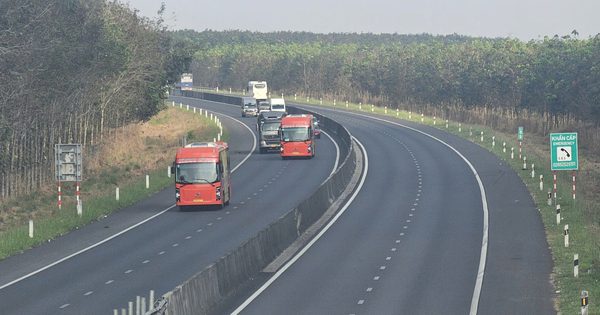 Cao tốc Dầu Giây - Phan Thiết chạy tối đa 120 km/giờ, khoảng cách 2 xe 100 m