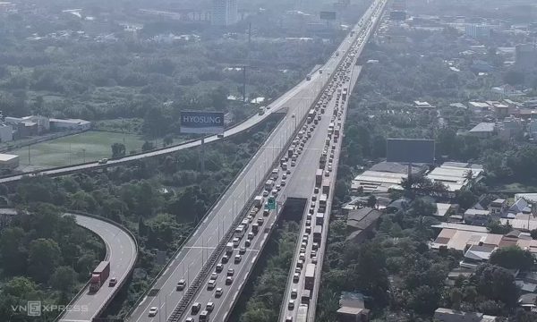 Cao tốc Long Thành - Dầu Giây ưu tiên 2 chiều cho xe từ Đồng Nai chạy tới TP HCM ngày 2/9