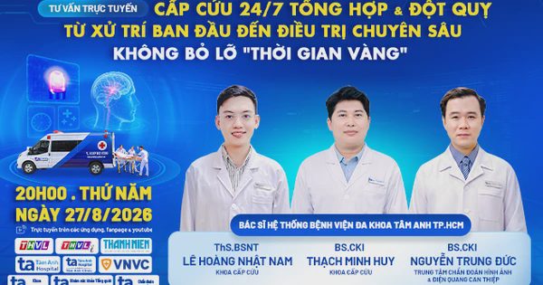 Cấp cứu 24/7 tổng hợp, đột quỵ: Điều trị chuyên sâu, không lỡ 'thời gian vàng'