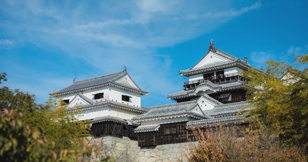 Câu chuyện về một tòa thành ở Ehime có tuổi đời hơn 4 thế kỷ trên Katsuyama