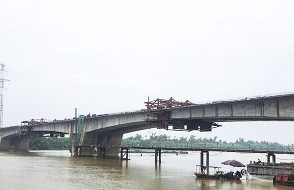 Cầu Kênh Vàng nối Bắc Ninh - Hải Phòng hợp long