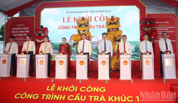 Cầu Trà Khúc 1 - biểu tượng mới của Quảng Ngãi