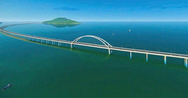 Cầu vượt biển dài nhất Việt Nam dần lộ diện: Hoàn thành 420 cọc nhồi trên cạn, biển