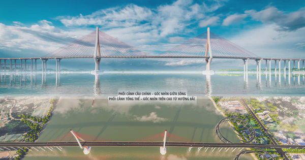 Cây cầu dài 6,3km quy mô 8 làn xe sở hữu dây văng tĩnh không cao bậc nhất Việt Nam kết nối với siêu dự án 16 tỷ USD