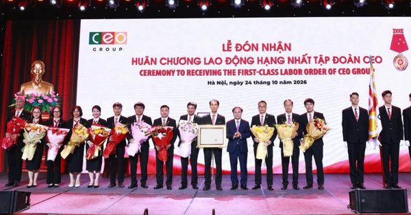 CEO Group đón nhận Huân chương Lao động Hạng Nhất nhân kỷ niệm 25 năm thành lập