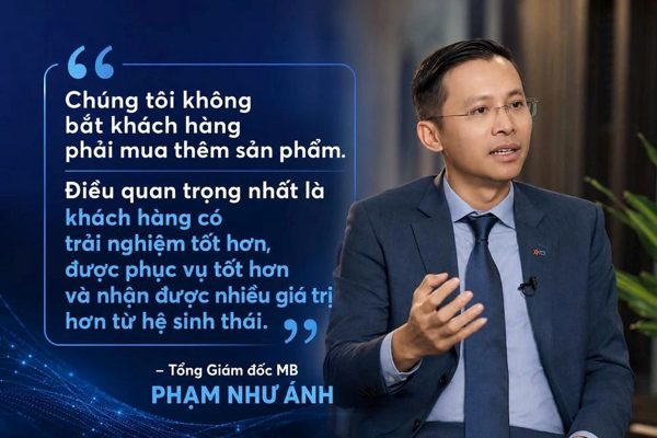 CEO MB: ‘Mở rộng hệ sinh thái để khách hàng có trải nghiệm tốt hơn’