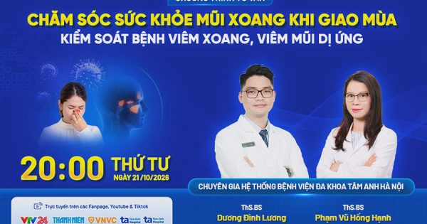 Chăm sóc sức khỏe mũi xoang khi giao mùa: Kiểm soát viêm xoang, viêm mũi dị ứng