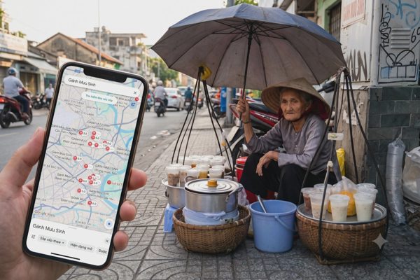 Chàng trai 9X ở TPHCM đứng sau "Gánh Mưu Sinh" gây sốt cộng đồng mạng