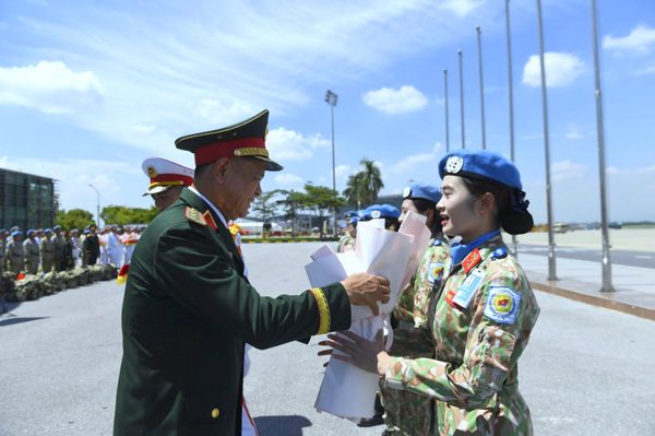Chào đón những ‘sứ giả hòa bình’ trở về từ Abyei
