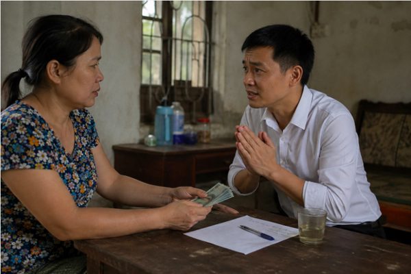 Chấp hành viên có hành vi tiêu cực, vụ lợi, nhiều lần vay tiền của người được thi hành án