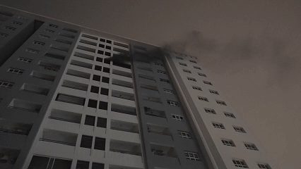 Cháy căn hộ tầng 11 chung cư ở TPHCM