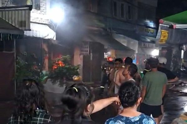 Cháy nhà, một người phụ nữ tuổi tử vong khi tháo chạy