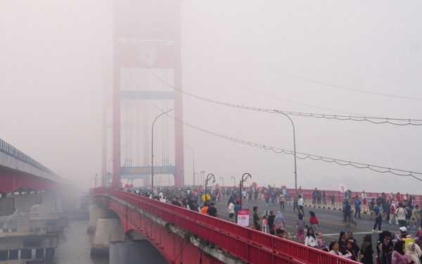 Cháy rừng liên hoàn tại Indonesia: Bắt 72 người tình nghi