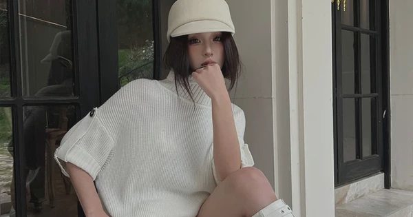 Chỉ một chiếc áo cổ lọ, biến hóa cả tuần không lo trùng lặp