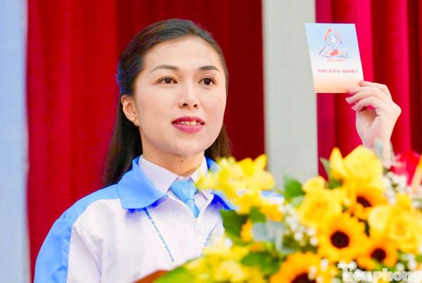 Chị Trần Diệp Mỹ Dung làm Chủ tịch Hội Sinh viên Việt Nam tỉnh Lâm Đồng