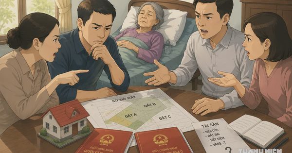Chia thừa kế: Đất có thể chia, đừng chia tình thân