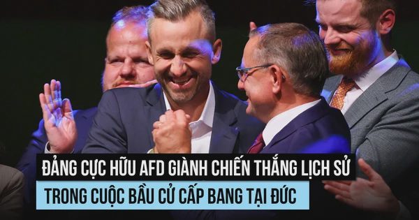 Chiến thắng lịch sử cho đảng cực hữu AfD tại Đức