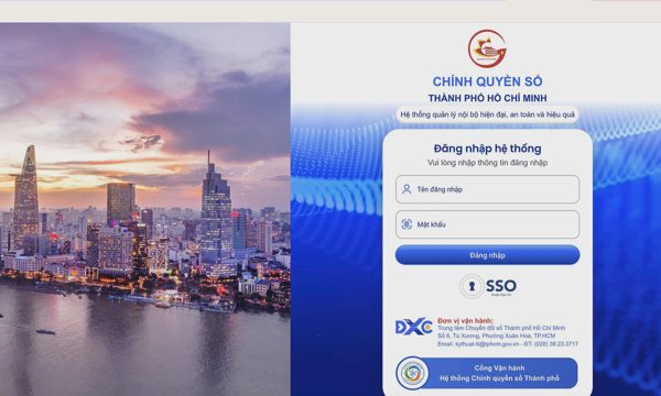 Chính quyền TP HCM đưa quy trình giao việc lên môi trường số