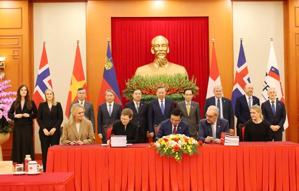 Chính thức ký Hiệp định Thương mại Tự do Việt Nam - EFTA