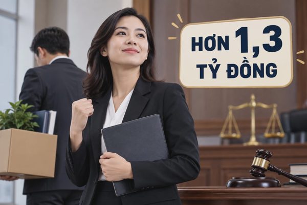 Cho nữ giám đốc nghỉ việc trái luật, công ty phải trả hơn 1,3 tỷ đồng