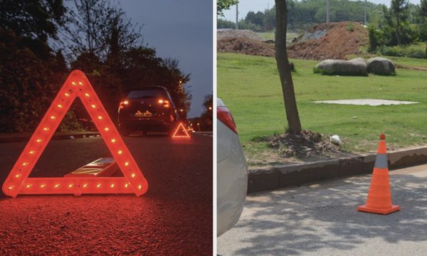 Chọn thiết bị cảnh báo nào an toàn khi đỗ xe trên cao tốc?