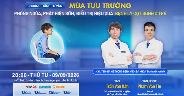 Chủ động phòng ngừa, phát hiện sớm, điều trị hiệu quả bệnh lý cột sống ở trẻ