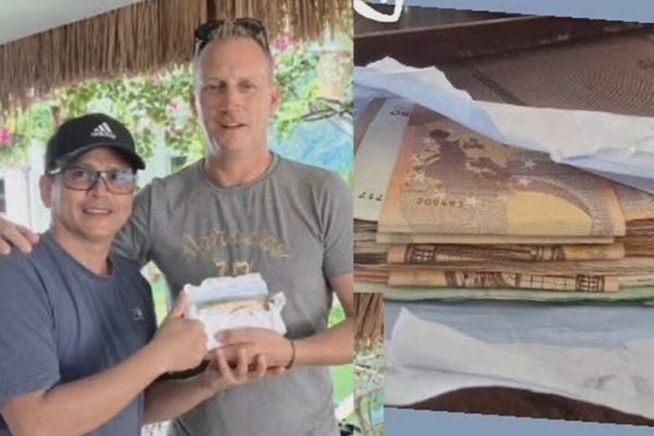 Chủ khách sạn trả cho khách tiền bỏ quên, được tặng tiền boa "có như không"